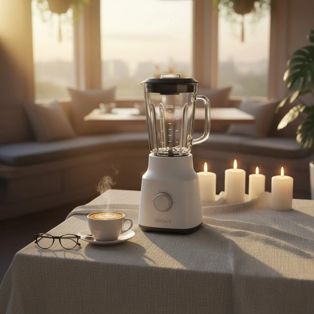 Food processor and blender side by side