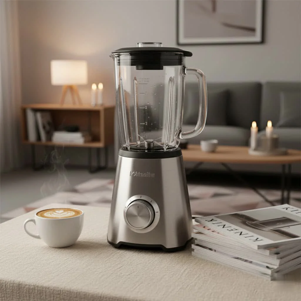 Food processor and blender side by side