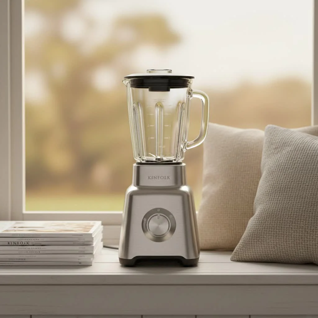 All-in-one blender food processor with various attachments