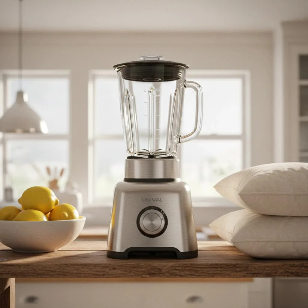 Compact blender food processor with various attachments