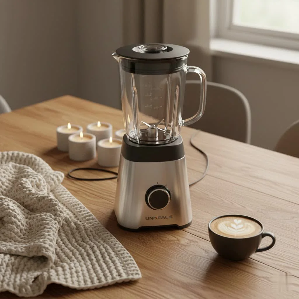 Blender food processor combo with various attachments